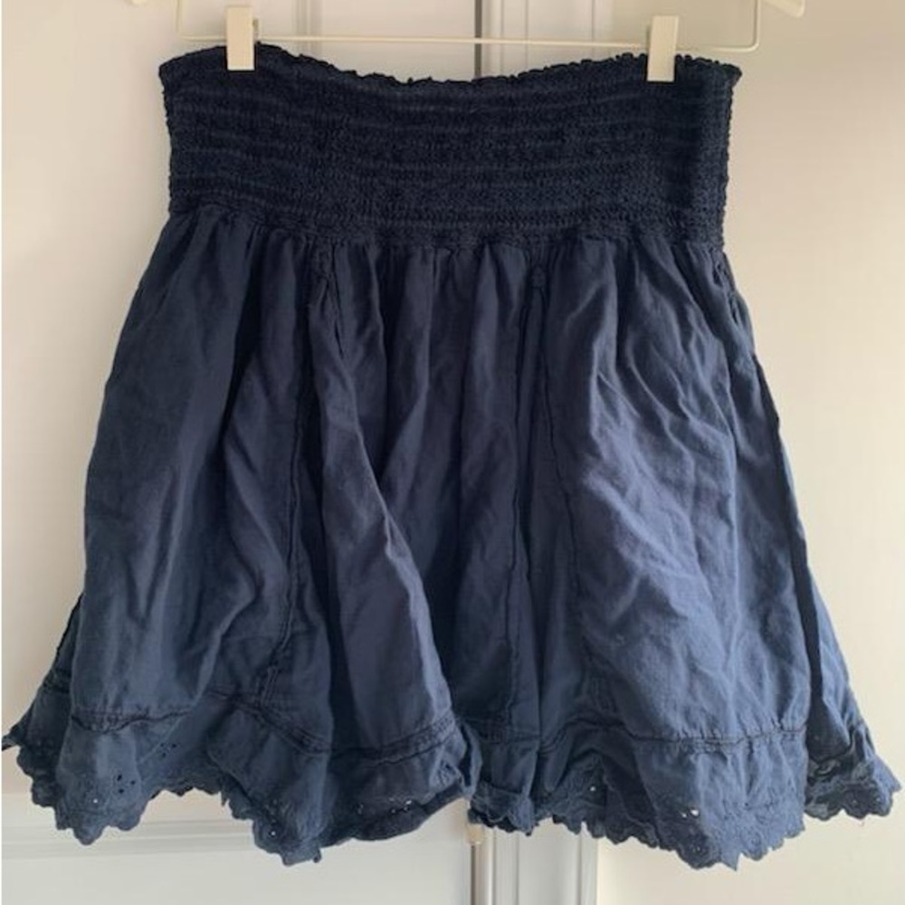Hard Tail Smocked Cha Cha Skirt